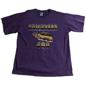 Vintage 90s Brickyard 400 NASCAR T Shirt XL Made USA Indianapolis Motor Speedway